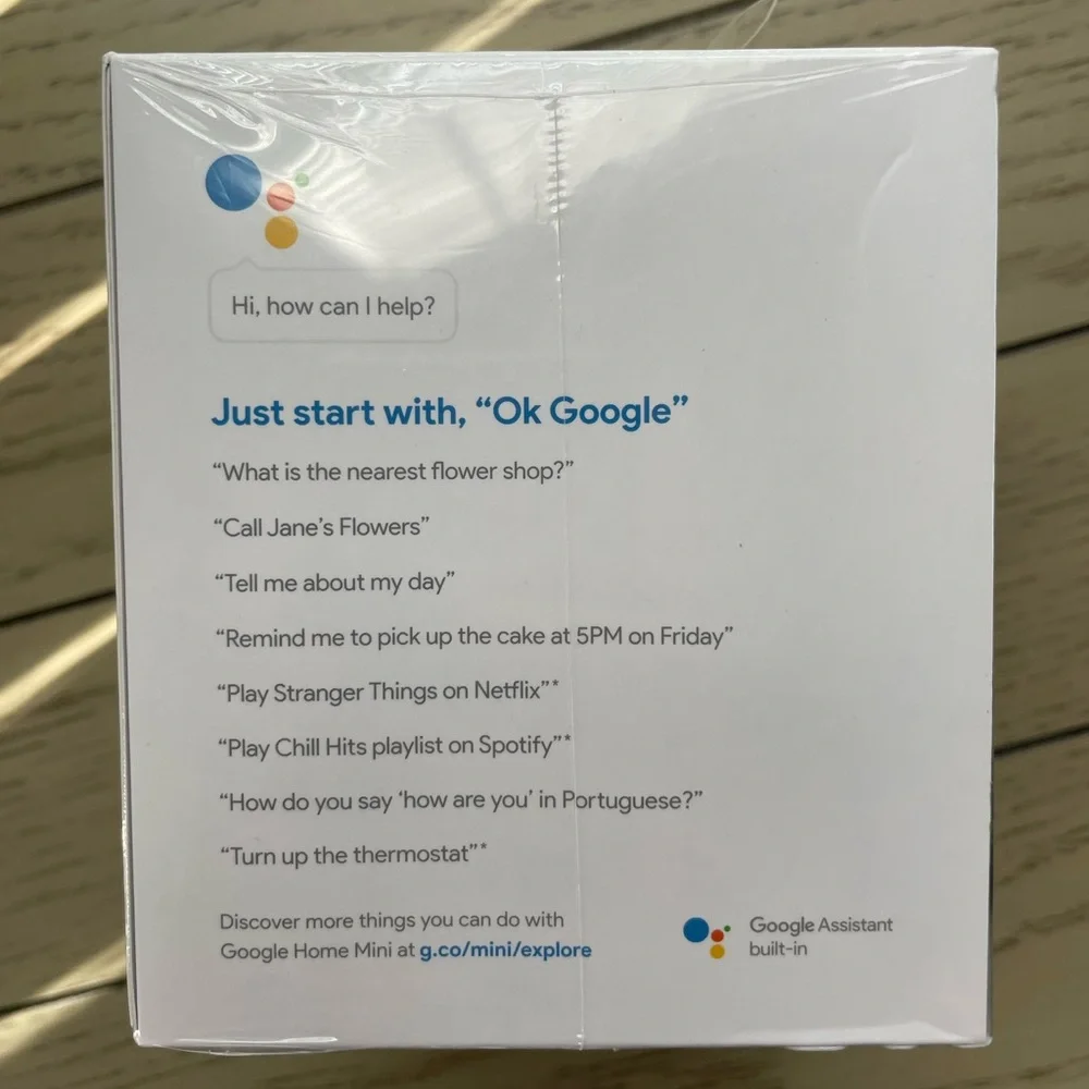 Google Nest Mini in Charcoal - new in box - Picture 5 of 5